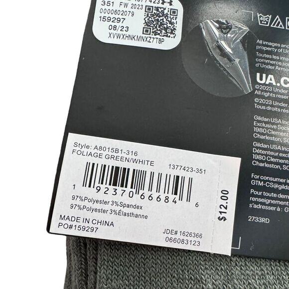 NWT Under Armour Tactical Over-The-Calf Socks (8.5-13) - Picture 8 of 9